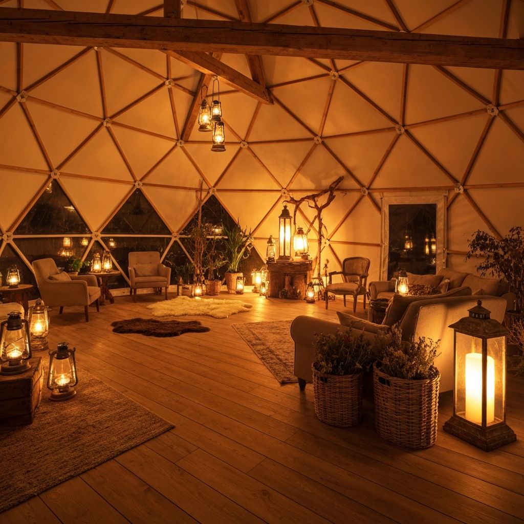 Cozy dome interior