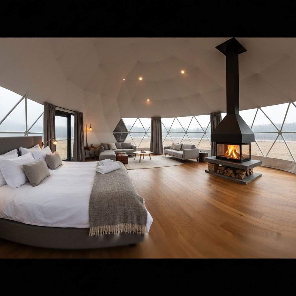 Luxurious dome interior